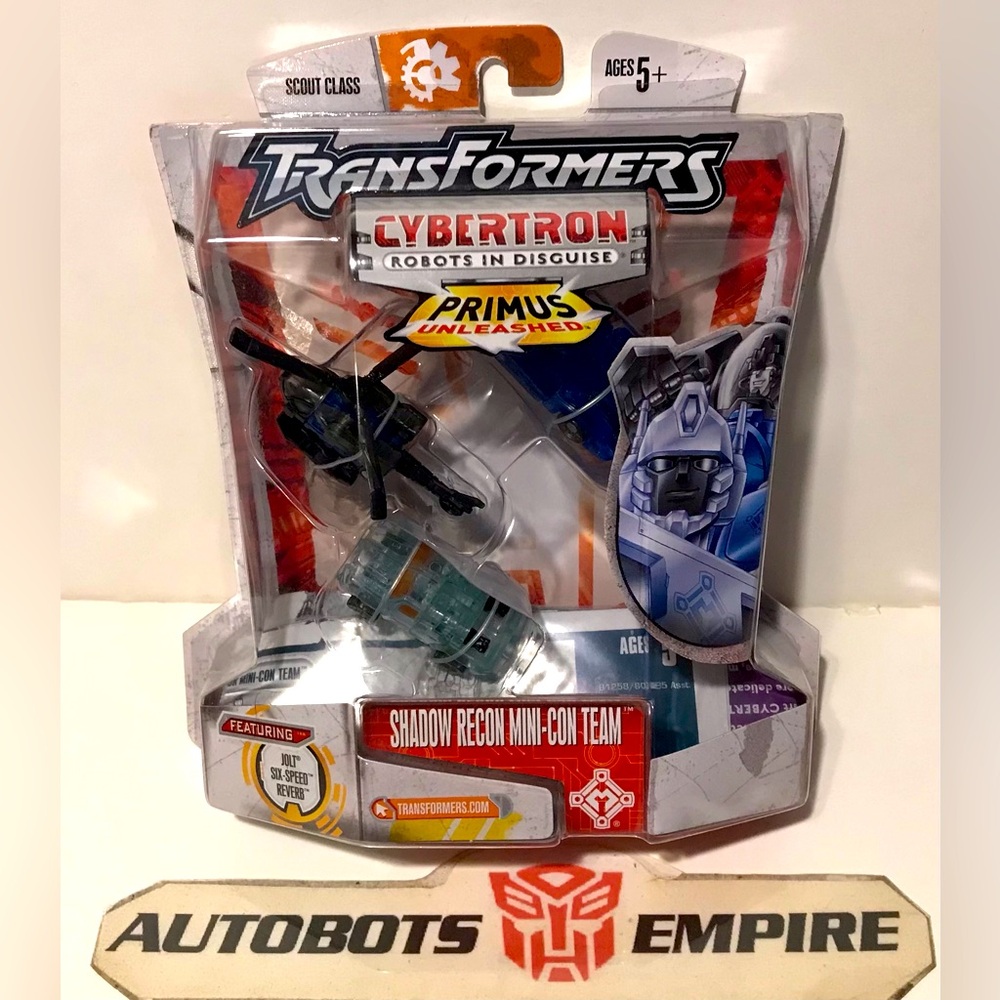 Hasbro TRANSFORMERS CYBERTRON SHADOW RECON MINI-CON TEAM Autobots G1 Marvel toy